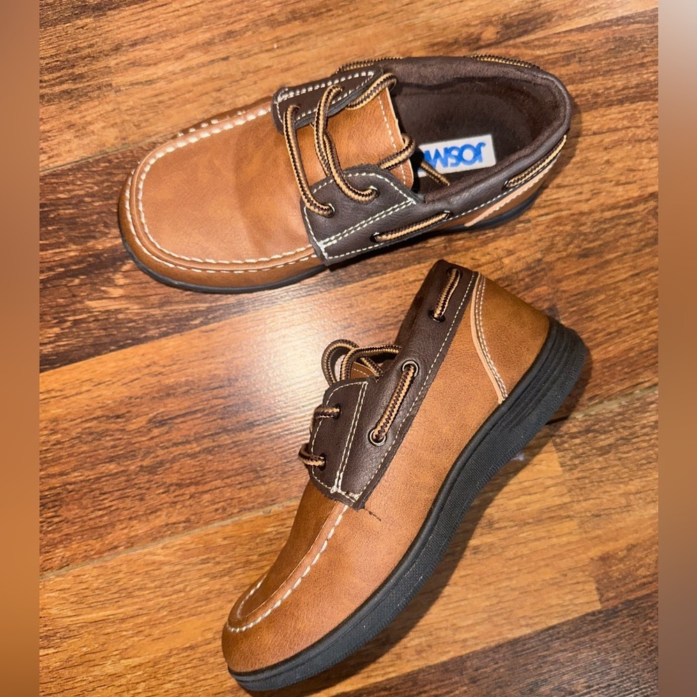Brown Leather kids Shoes size 13 (48)